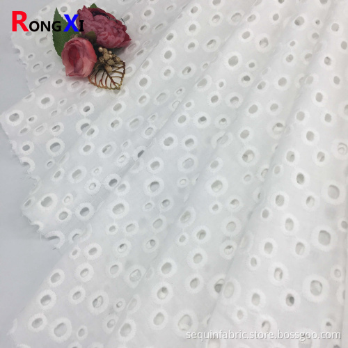 Recyclability Cotton Fabric White Cloth Cotton Fabric Custom